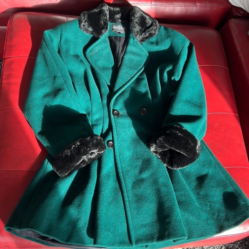Braeton Coat Green Vintage